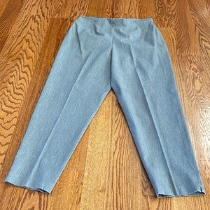 Talbots gray pants 18